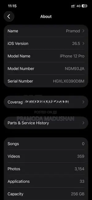 Apple iPhone 12 Pro (Used)