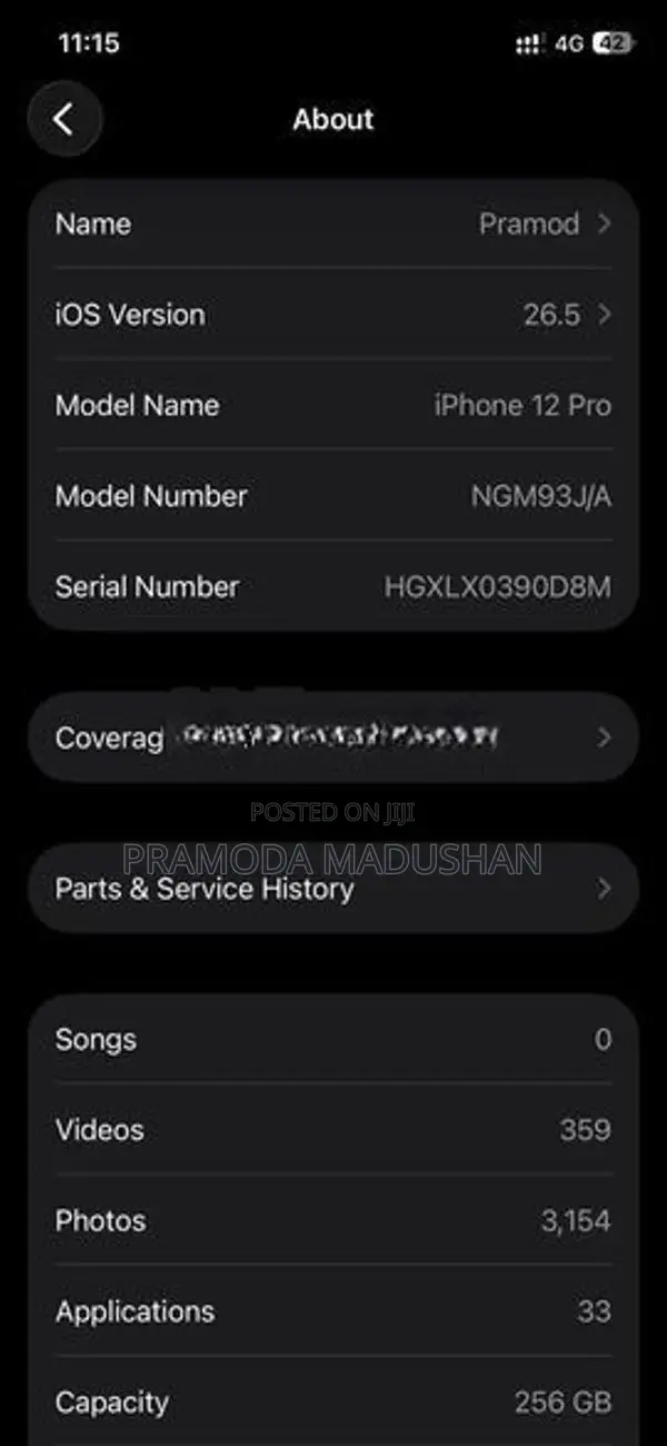 Apple iPhone 12 Pro (Used)