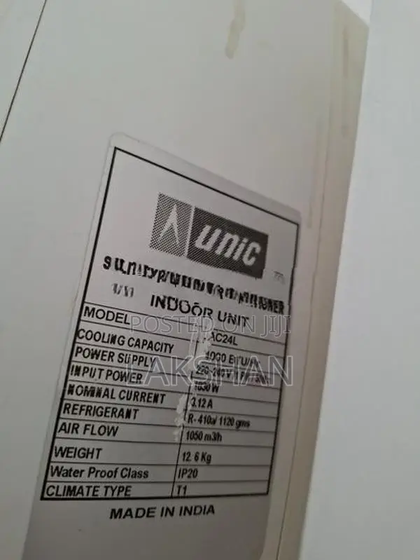 UNIC 24,000 BTU Air Condition