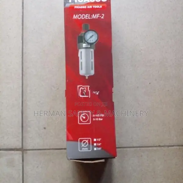 Picasso MF-2 2-in-1 Air Filter & Pressure Regulator Herman PT 1245