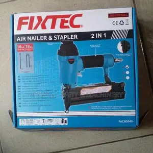 FIXTEC 2-in-1 Pneumatic Air Nailer & Stapler Herman PT 1247