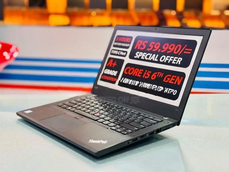 Lenovo ThinkPad T470 Core i5-6th Gen |256GB SSD|8GB RAM Laptop