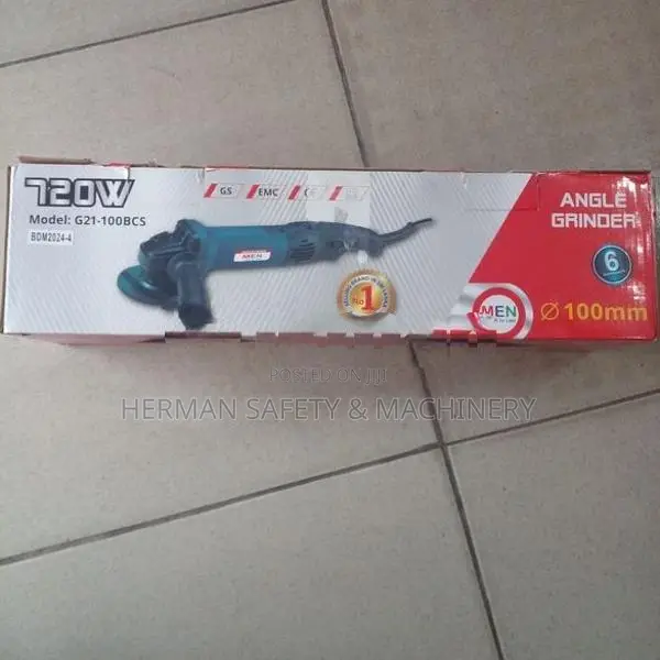 MEN 720W 4-Inch Variable Speed Angle Grinder Herman PT 1259