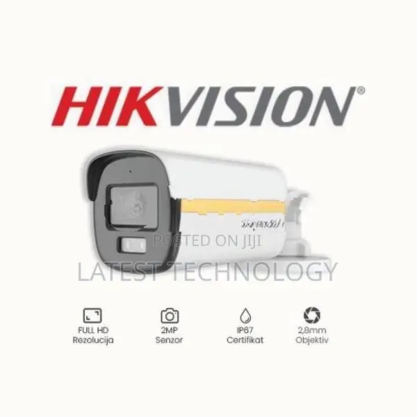 Hikvision DS-2CE12DF3T-LFS 2MP Colorvu Turbo HD Bullet Camera