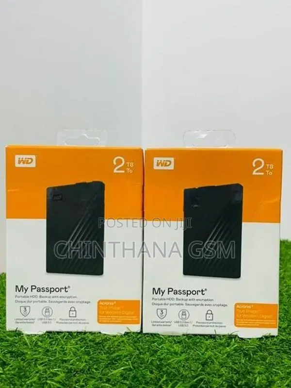 WD 2TB Portable External Hard Disk