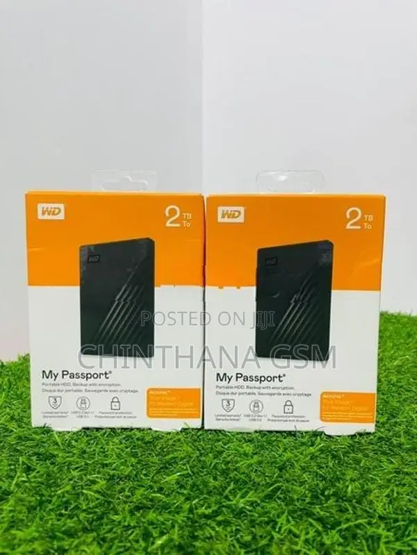 WD 2TB Portable External Hard Disk