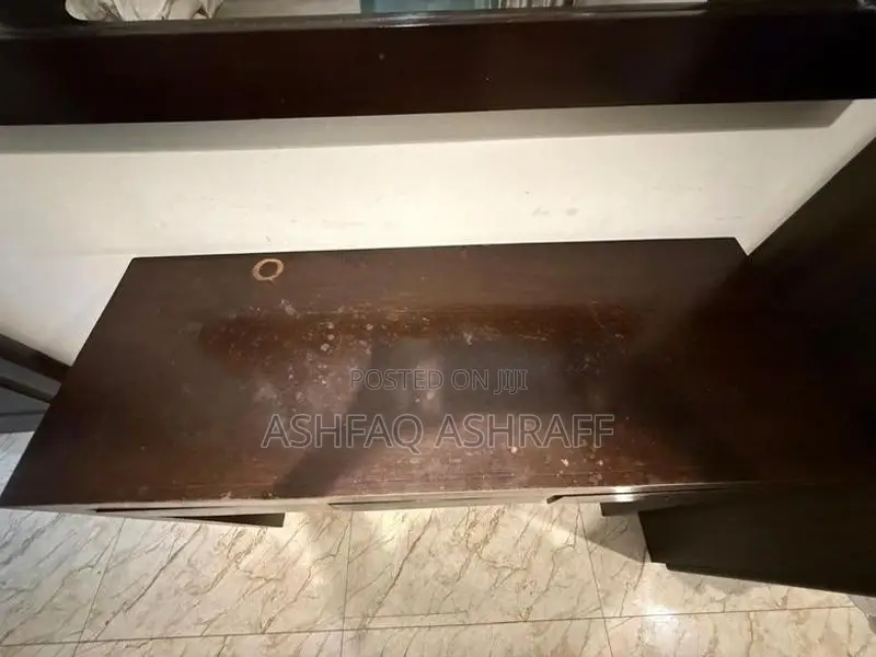 Console Table with Mirror