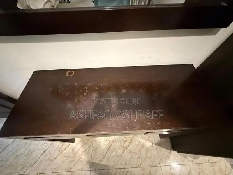 Console Table with Mirror
