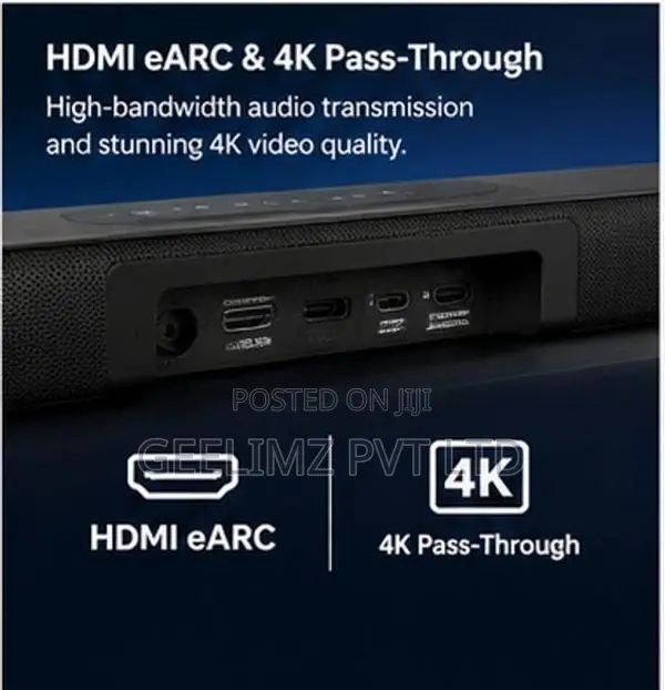 ULTIMEA SL4100 2.1 Dolby Soundbar | Immersive Surround Sound HDMI eARC
