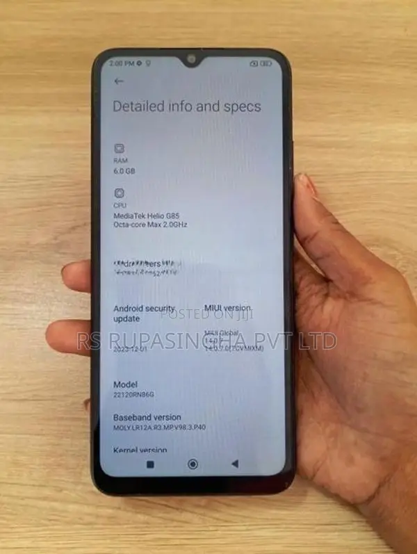 Xiaomi 12C 6GB, 128GB (Used)