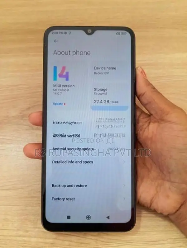 Xiaomi 12C 6GB, 128GB (Used)