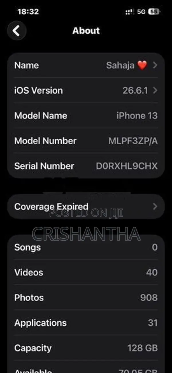 Apple iPhone 13 (Used)