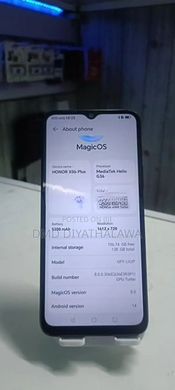 Honor X5 Plus 128GB (Used)