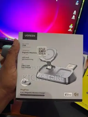 Ugreen 3 In 1 Magnetic Wireless Charger 25w