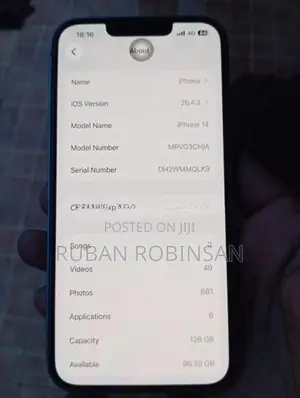 Apple iPhone 14 (Used)