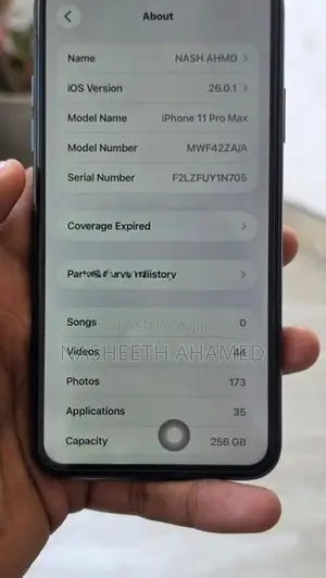 Apple iPhone 11 Pro Max (Used)