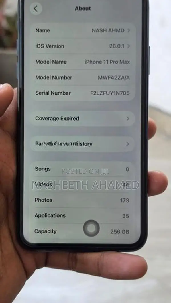 Apple iPhone 11 Pro Max (Used)