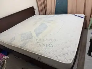Damro 72 X 78 Box Bed With 8 Inch Spring Mattress