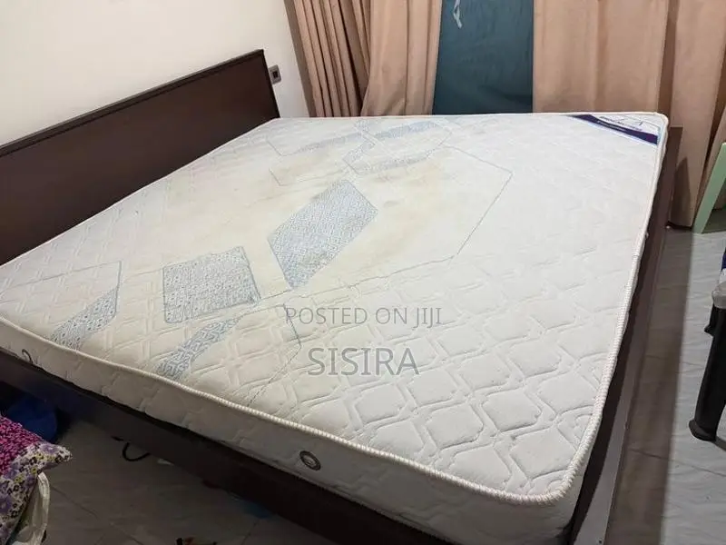 Damro 72 X 78 Box Bed With 8 Inch Spring Mattress