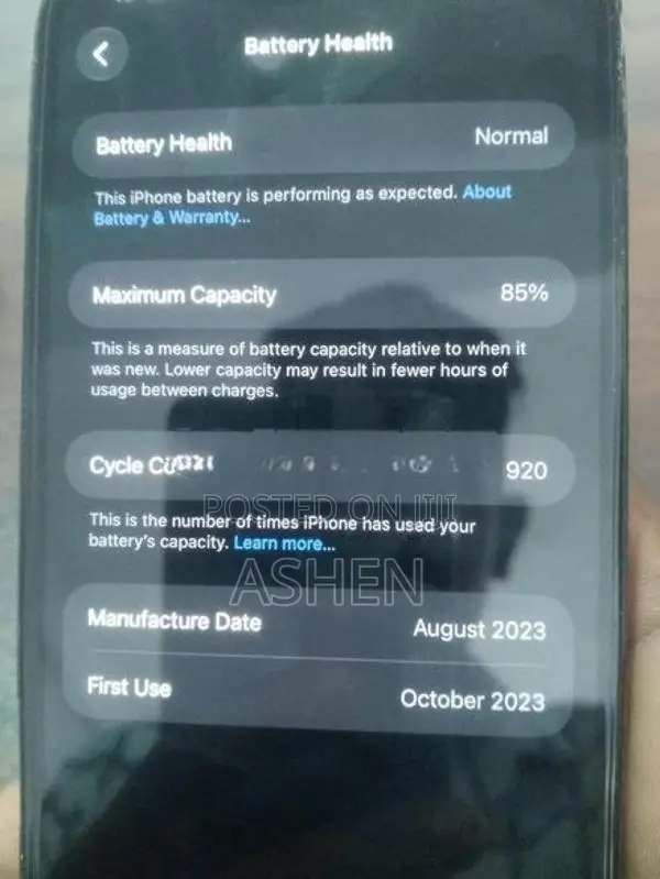 Apple iPhone 15 Plus (Used)