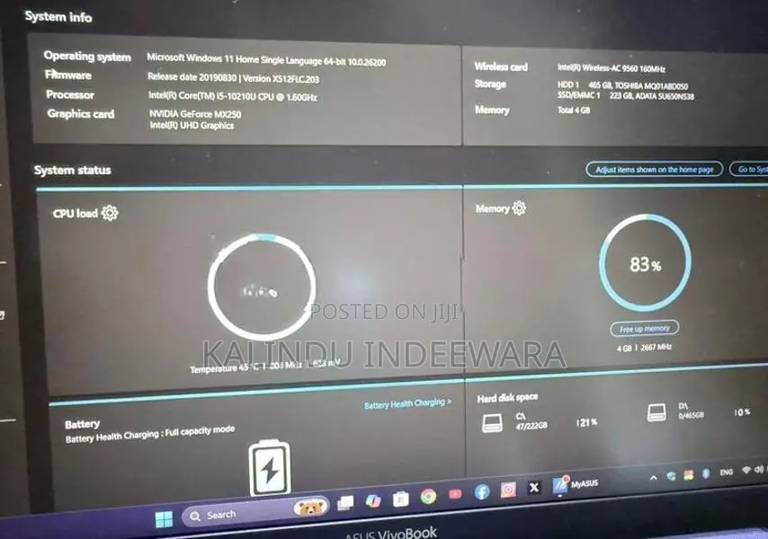 Asus i5 10th Gen Laptop