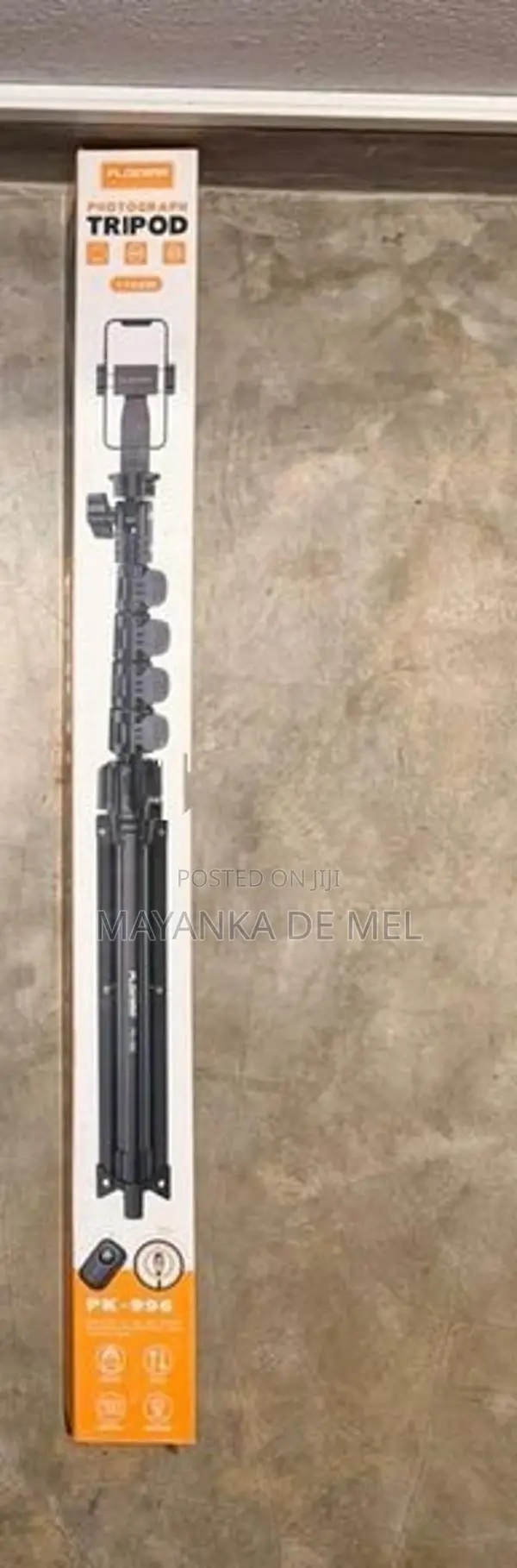 Tripod With Bluetooth Button