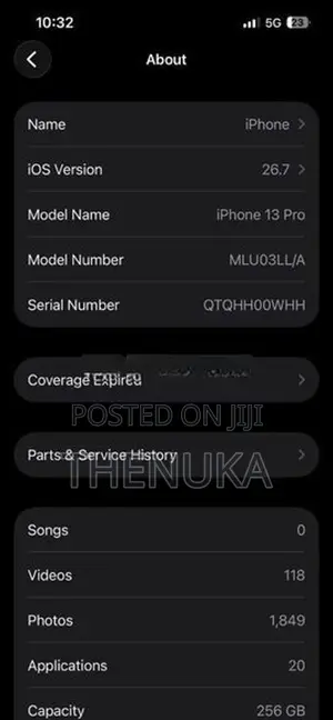 Apple iPhone 13 Pro 256GB (Used)