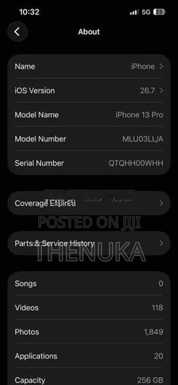 Apple iPhone 13 Pro 256GB (Used)