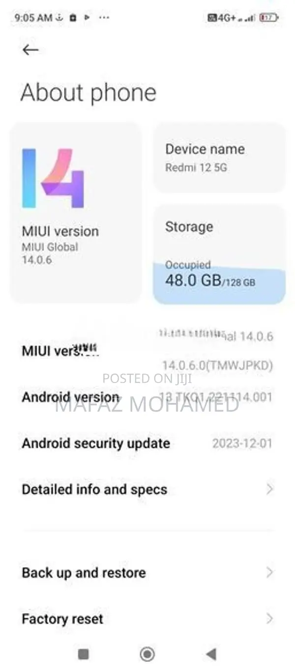 Xiaomi Redmi 12 (Used)