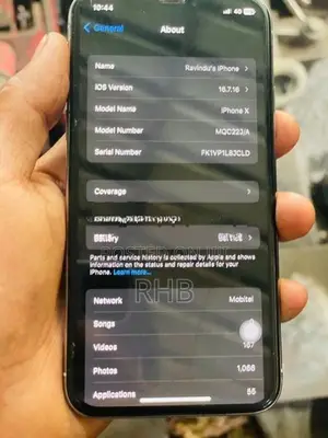Apple iPhone X (Used)