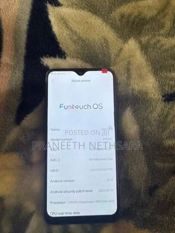 Vivo Y93 (Used)