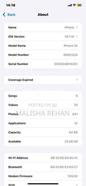Apple iPhone XR (Used)
