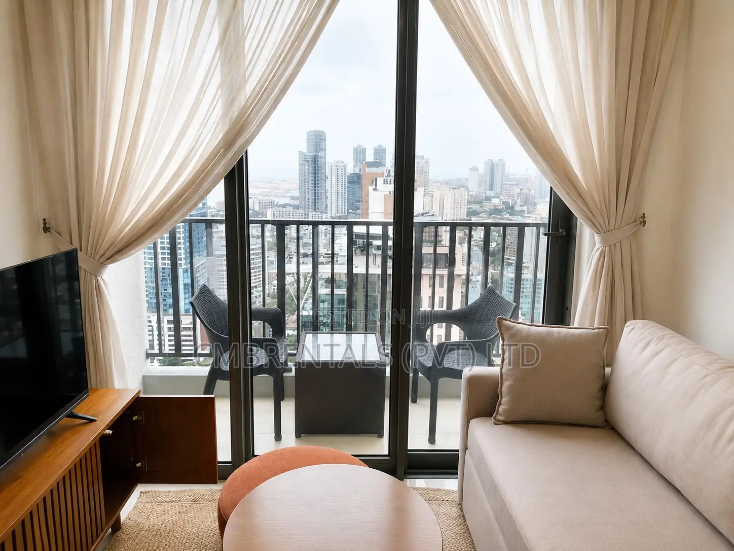 Furnished 1bdrm Apartment in Trizen, Slave Island for rent