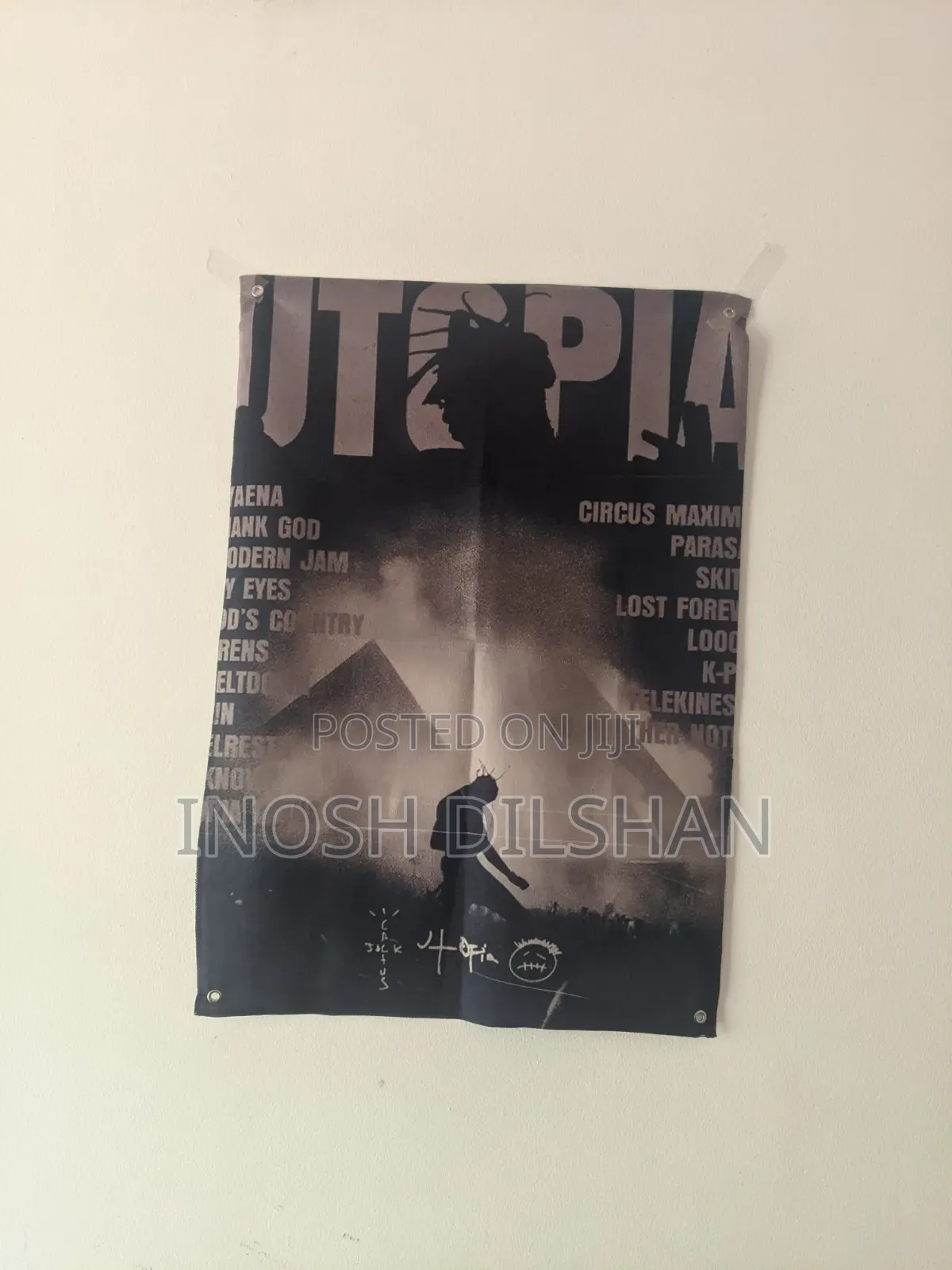 Utopia Wall Flag