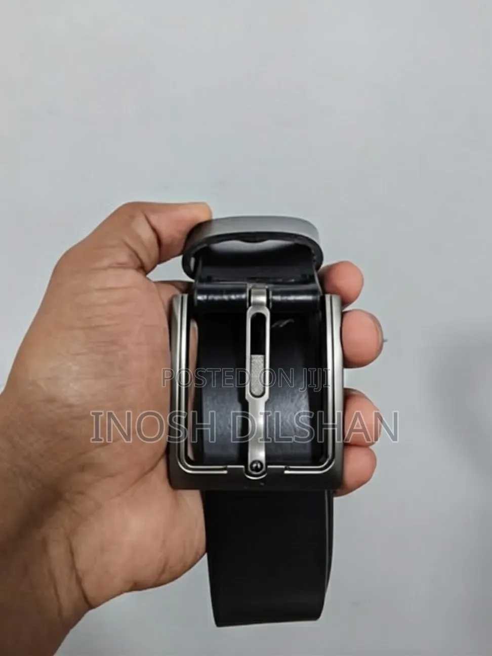 Black Leather Belt