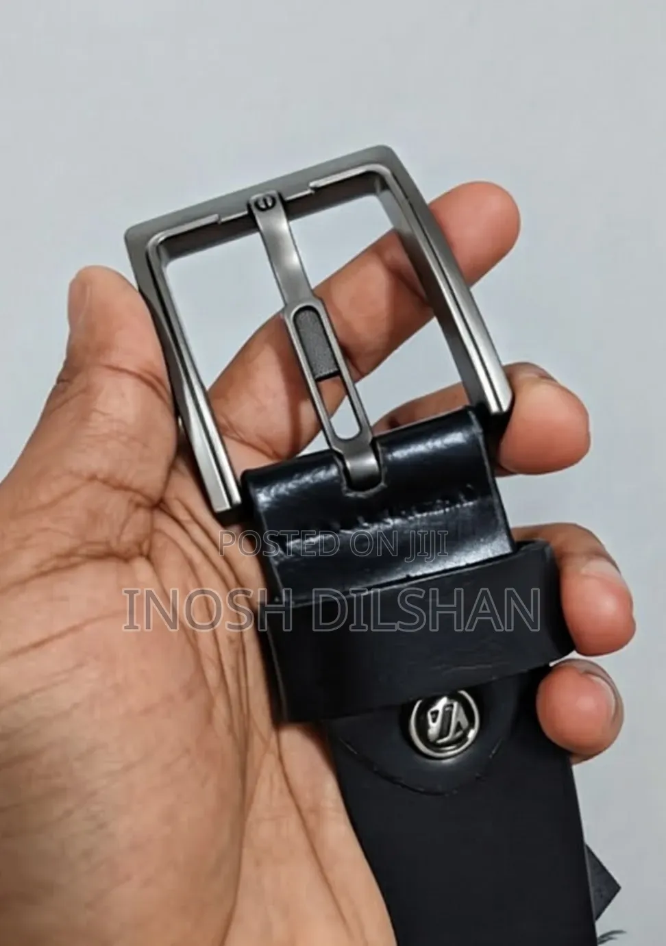 Black Leather Belt