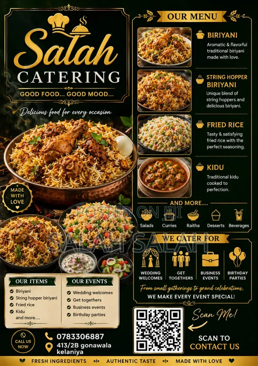 Catering Services for All Events