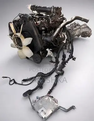 Toyota 5L Complete Engine With Manual Gear Box