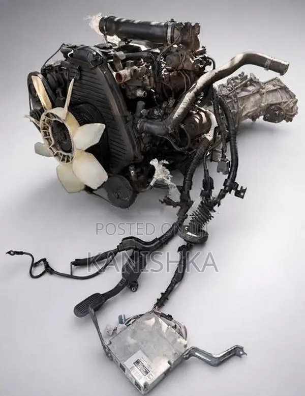 Toyota 5L Complete Engine With Manual Gear Box