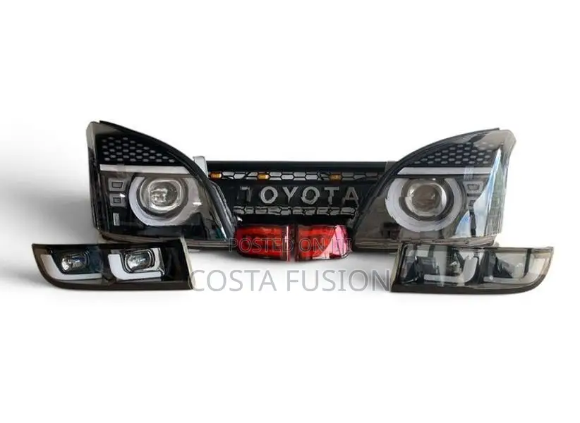 Toyota Land Cruiser Prado 120 Complete Headlight Set