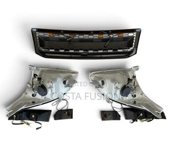 Toyota Land Cruiser Prado 120 Complete Headlight Set