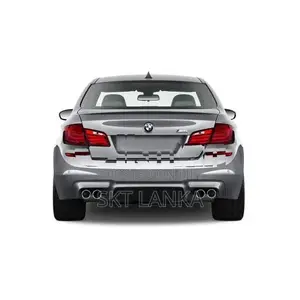 BMW M5 2015 F10 Rear Bumper Diffuser Exhaust Cans