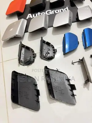 Aqua Tow Hook Cover Front Bumper Japan