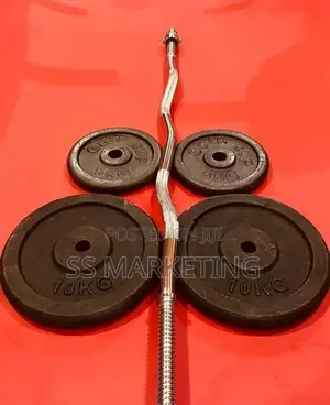 Brand New Dumbbell Set 50Kg Weight Plats