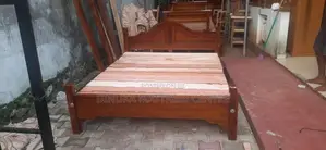 Teak Double Bed 6×4ft
