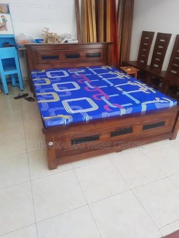 Teak Double Bed 6×4ft