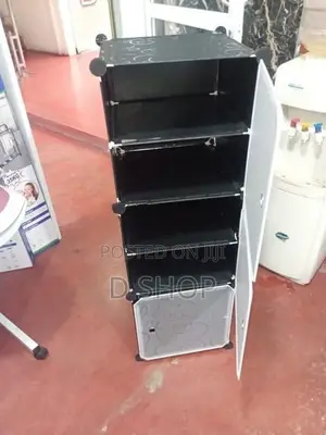 DIY Plastic 6 Layers Sheets Shoe Organizer