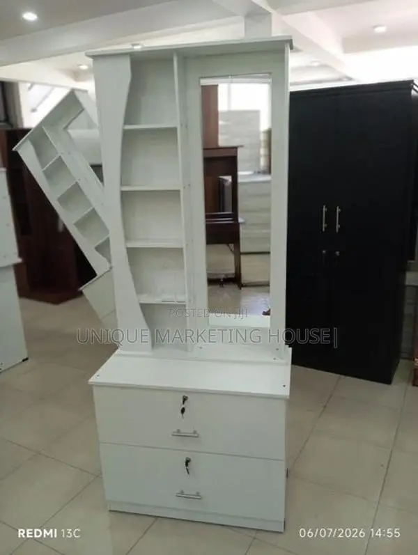 Modern White Dressing Table