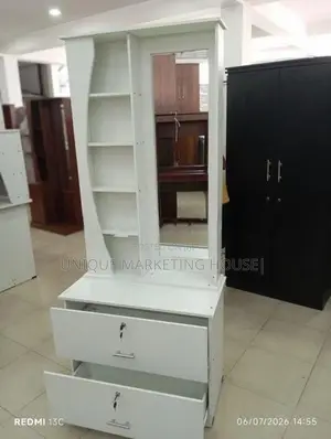 Modern White Dressing Table