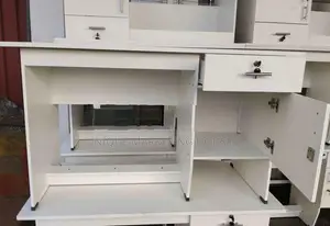 MODERN WHITE 4x2 OFFICE TABLES